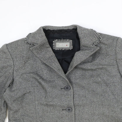 Marks and Spencer Womens Green Polyester Jacket Blazer Size 10