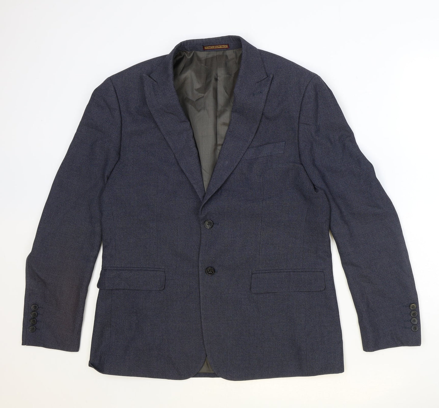 Mens UK Size 40 Skopes Regular Blue Suit Jacket