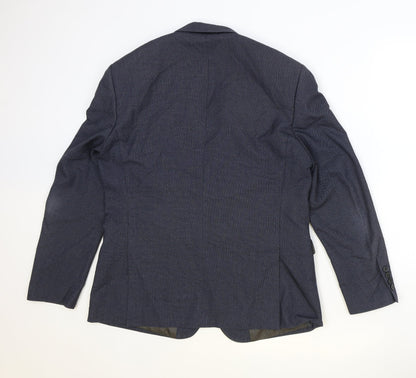 Mens UK Size 40 Skopes Regular Blue Suit Jacket