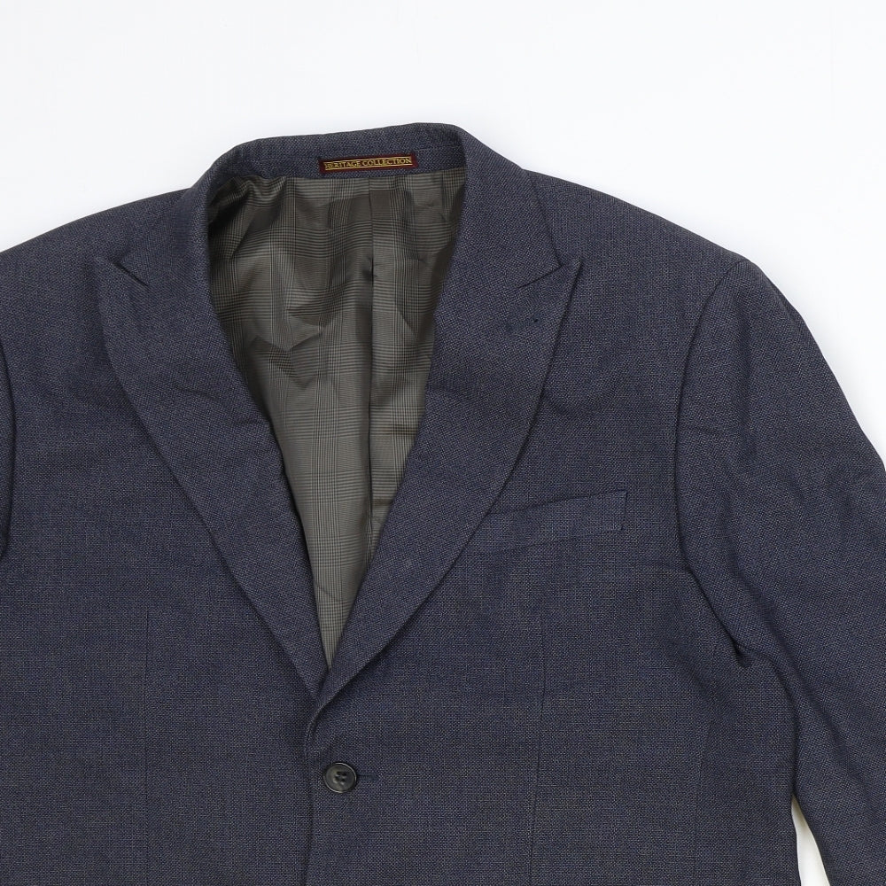 Mens UK Size 40 Skopes Regular Blue Suit Jacket