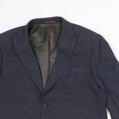 Mens UK Size 40 Skopes Regular Blue Suit Jacket