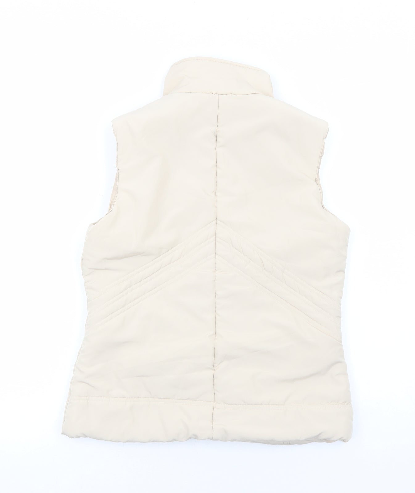 Womens UK Size S Mia Moda Ivory Gilet
