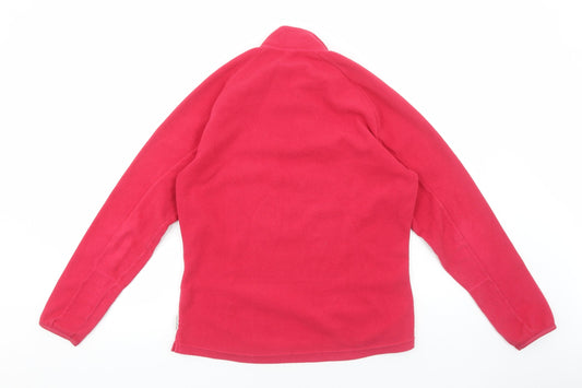 Quechua Womens Pink Polyester Pullover Sweatshirt Size L Pullover