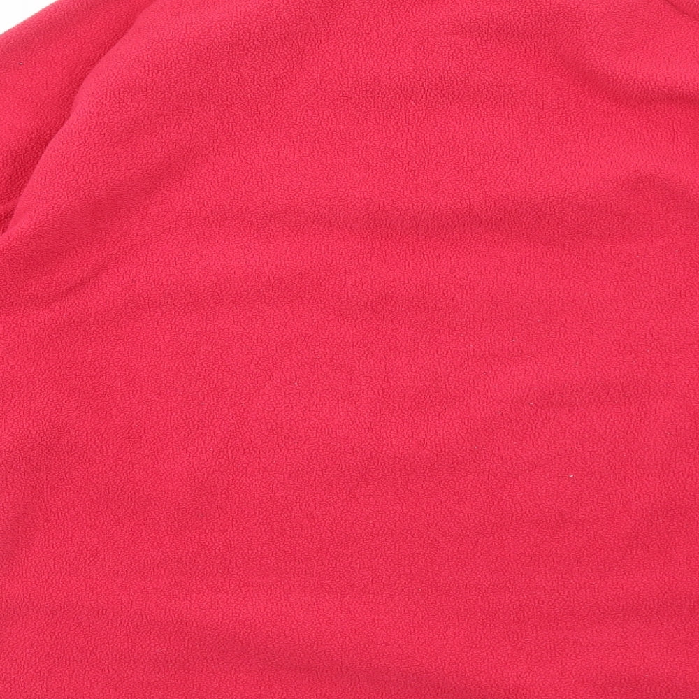 Quechua Womens Pink Polyester Pullover Sweatshirt Size L Pullover