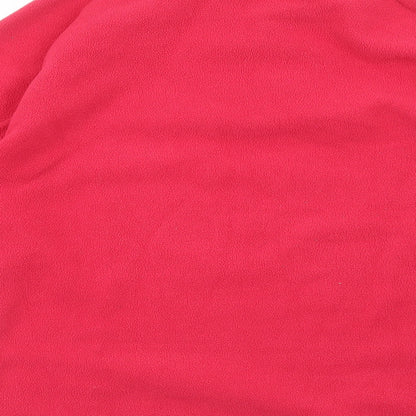 Quechua Womens Pink Polyester Pullover Sweatshirt Size L Pullover