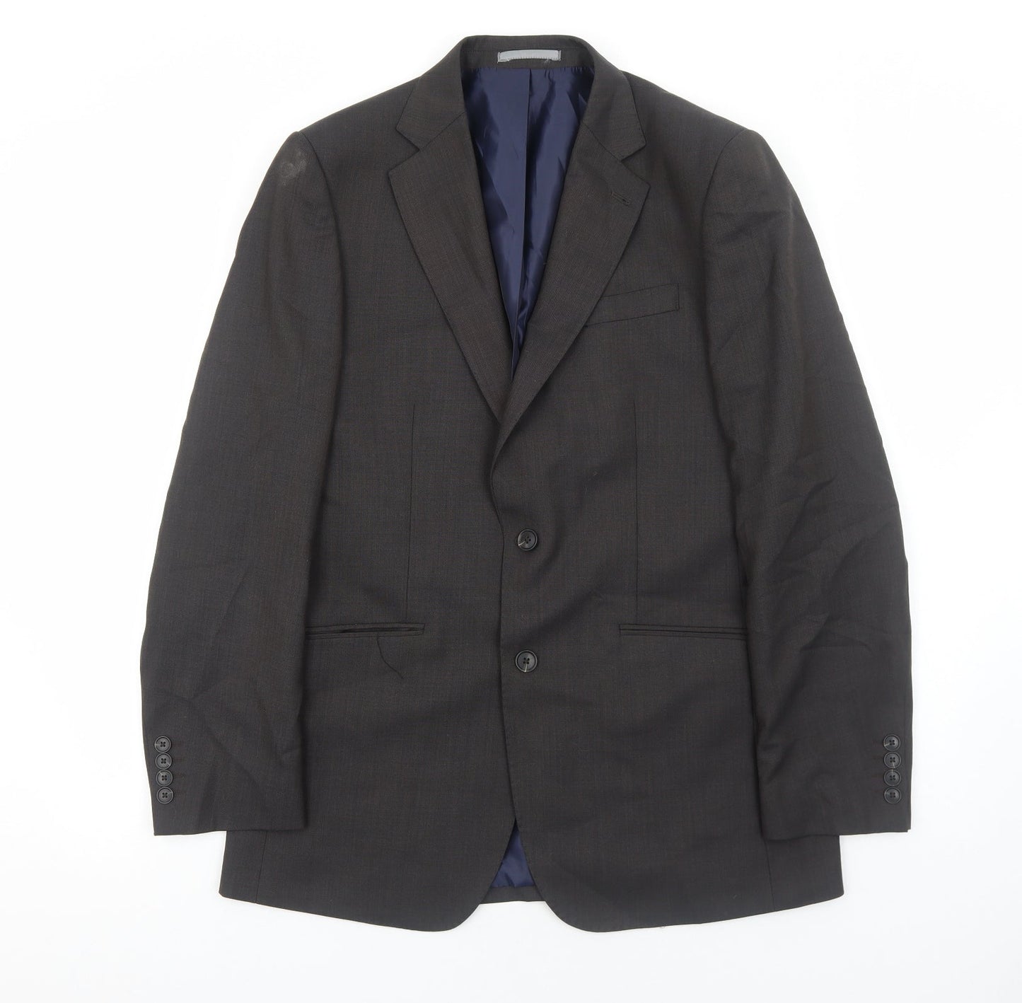Mens UK Size 38 Marks and Spencer Regular Grey Suit Jacket