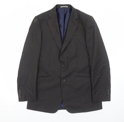 Mens UK Size 38 Marks and Spencer Regular Grey Suit Jacket