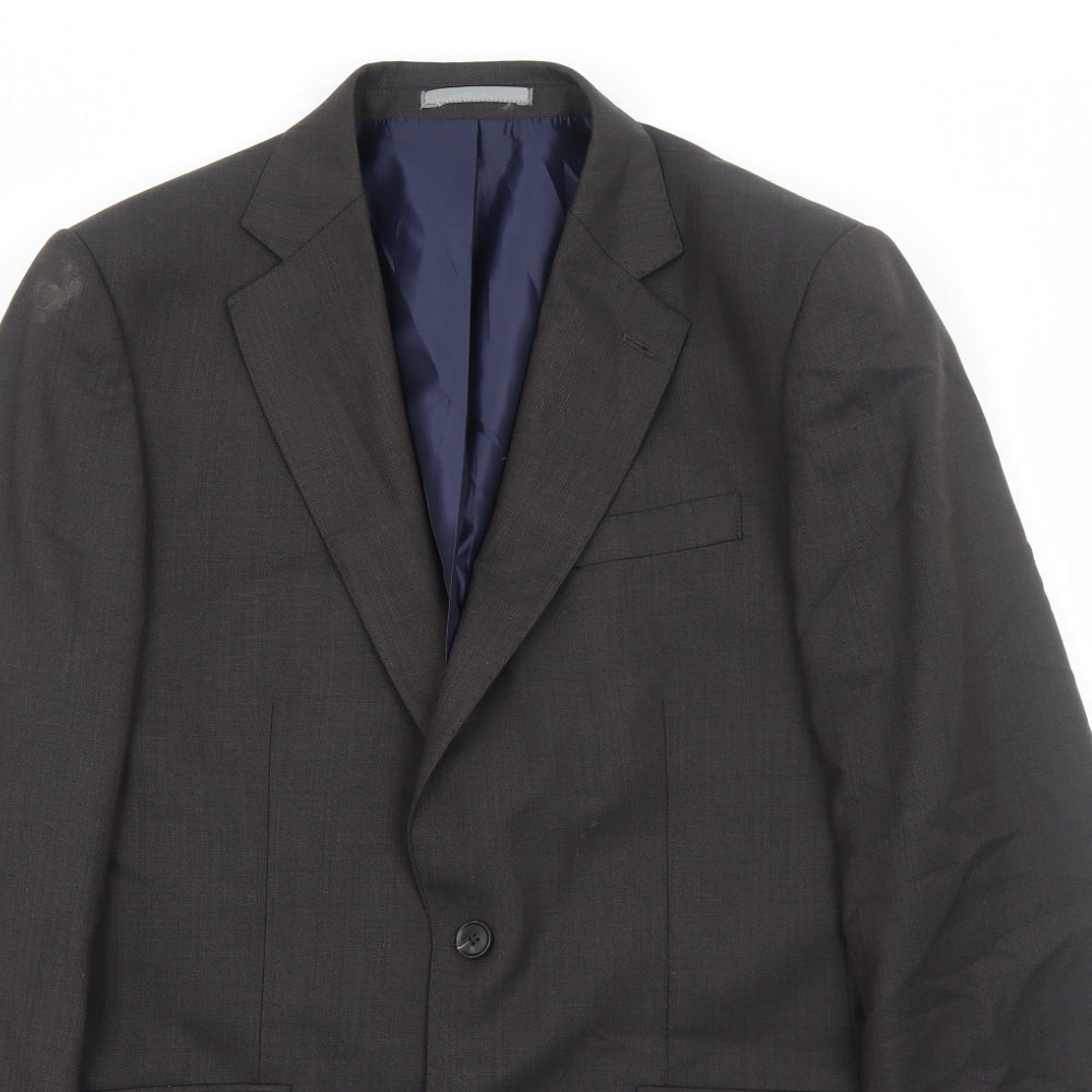 Mens UK Size 38 Marks and Spencer Regular Grey Suit Jacket
