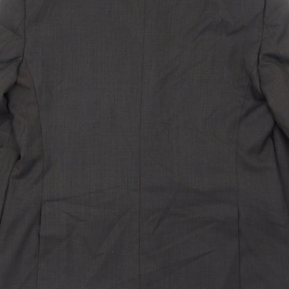 Mens UK Size 38 Marks and Spencer Regular Grey Suit Jacket