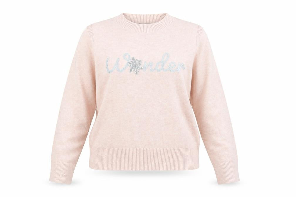 Womens UK Size M Marks and Spencer Pink Pullover Jumper