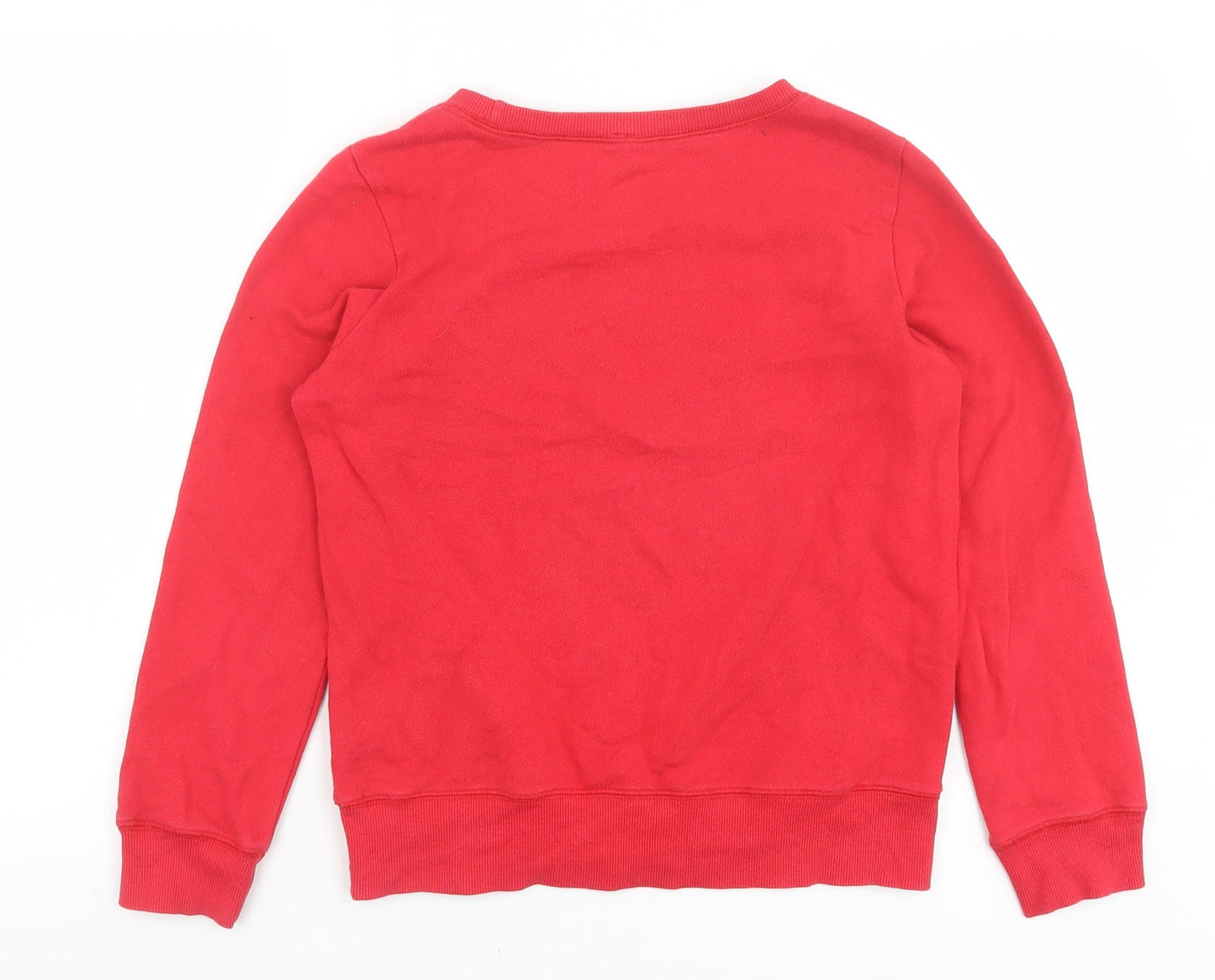 BSX Girls Red 100% Cotton Pullover Sweatshirt Size M Pullover - Music