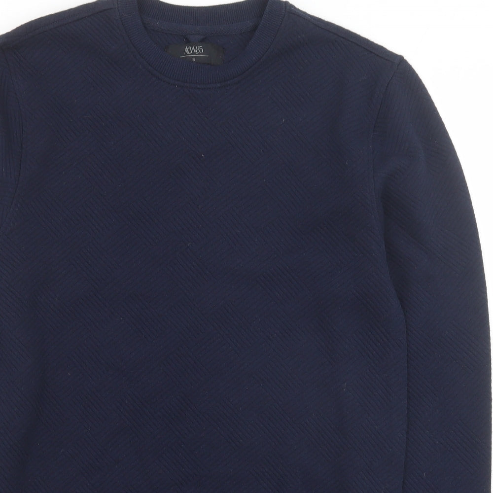 Mens UK Size S Matalan Blue Pullover Sweatshirt