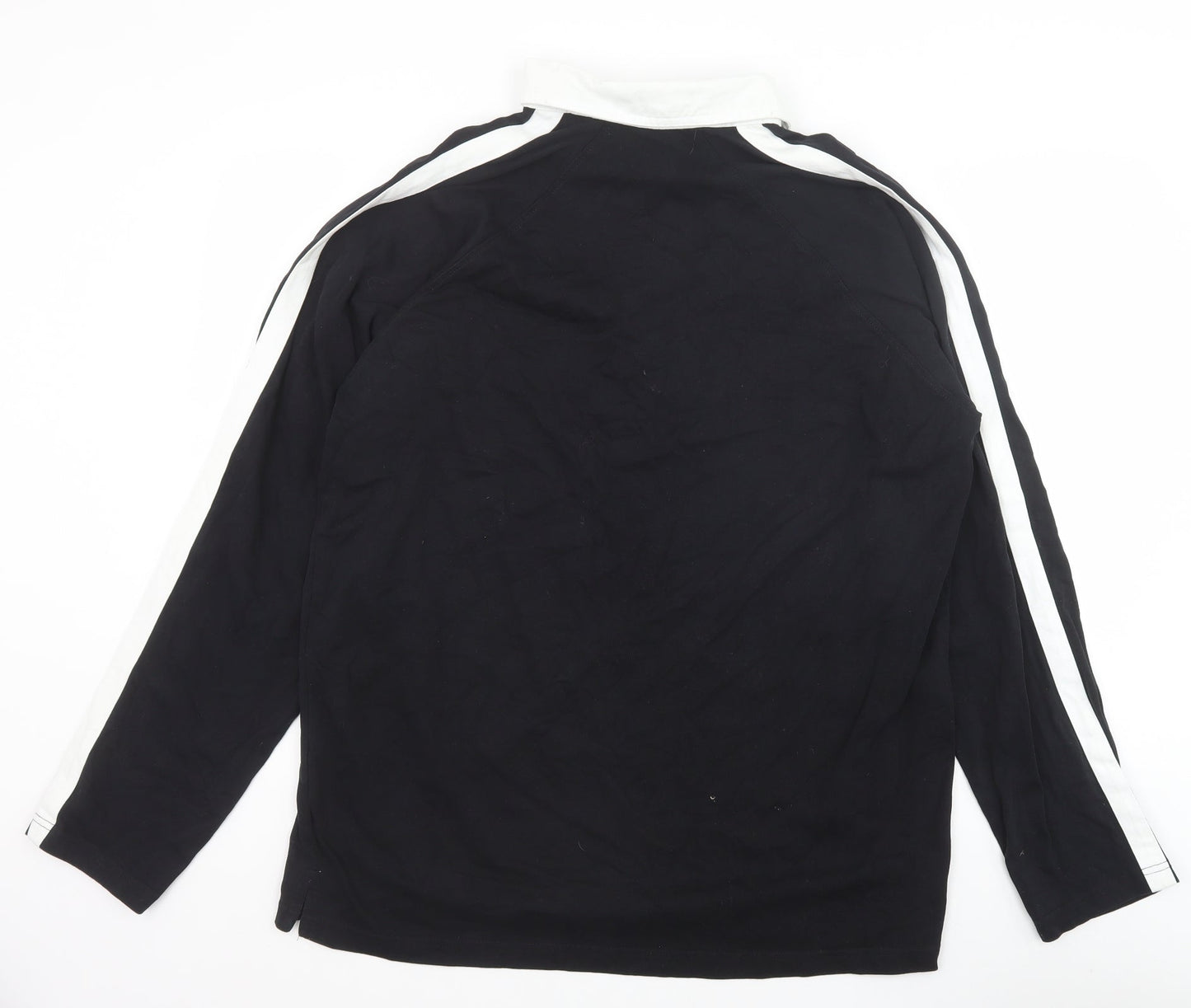 Mens UK Size 2XL Kariban Black  Button-Up Long Sleeve Casual Shirt