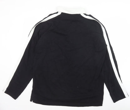 Mens UK Size 2XL Kariban Black  Button-Up Long Sleeve Casual Shirt