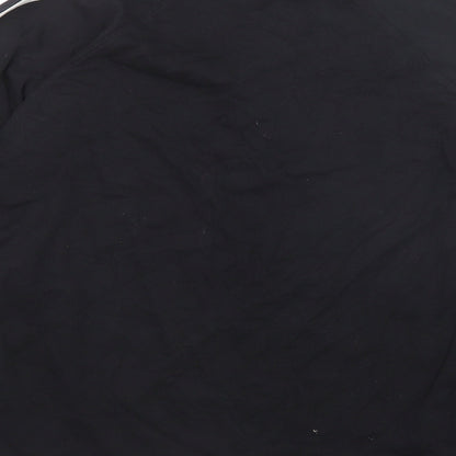 Mens UK Size 2XL Kariban Black  Button-Up Long Sleeve Casual Shirt