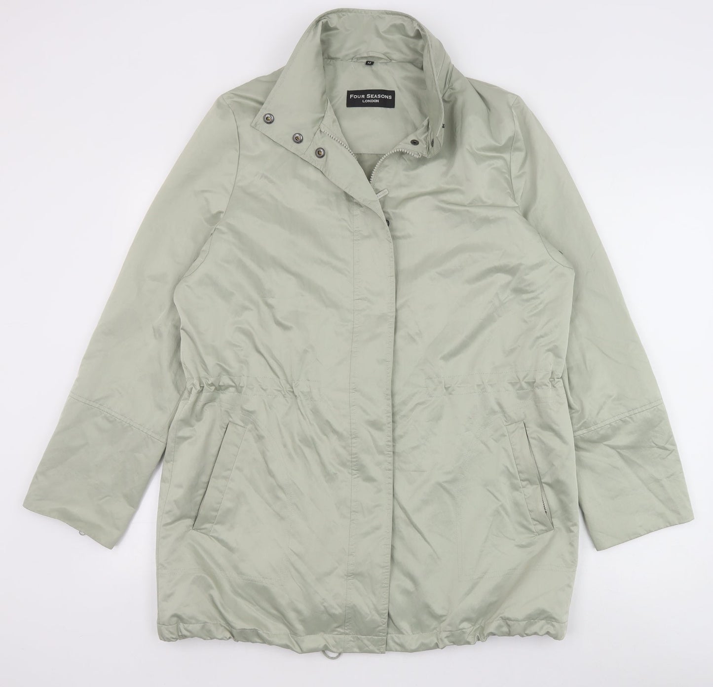 Four Seasons Womens Green Jacket Size M Zip