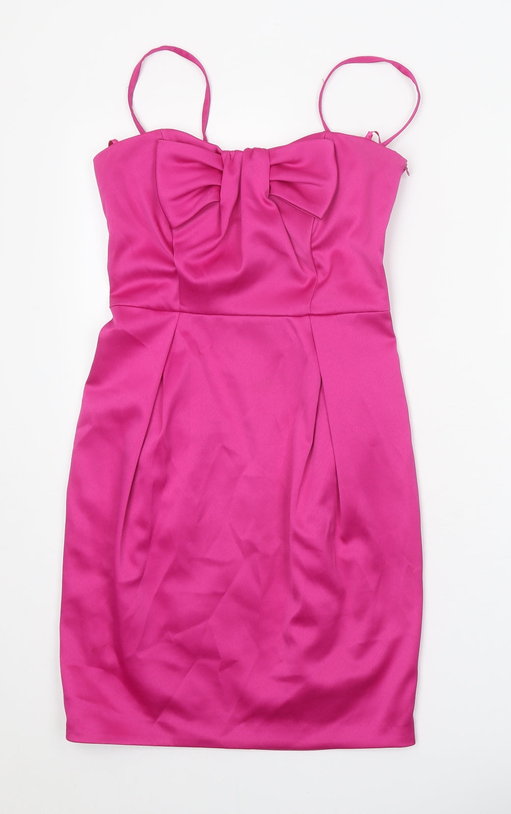 F&F Womens Pink Polyester Ball Gown Size 8 Sweetheart Pullover