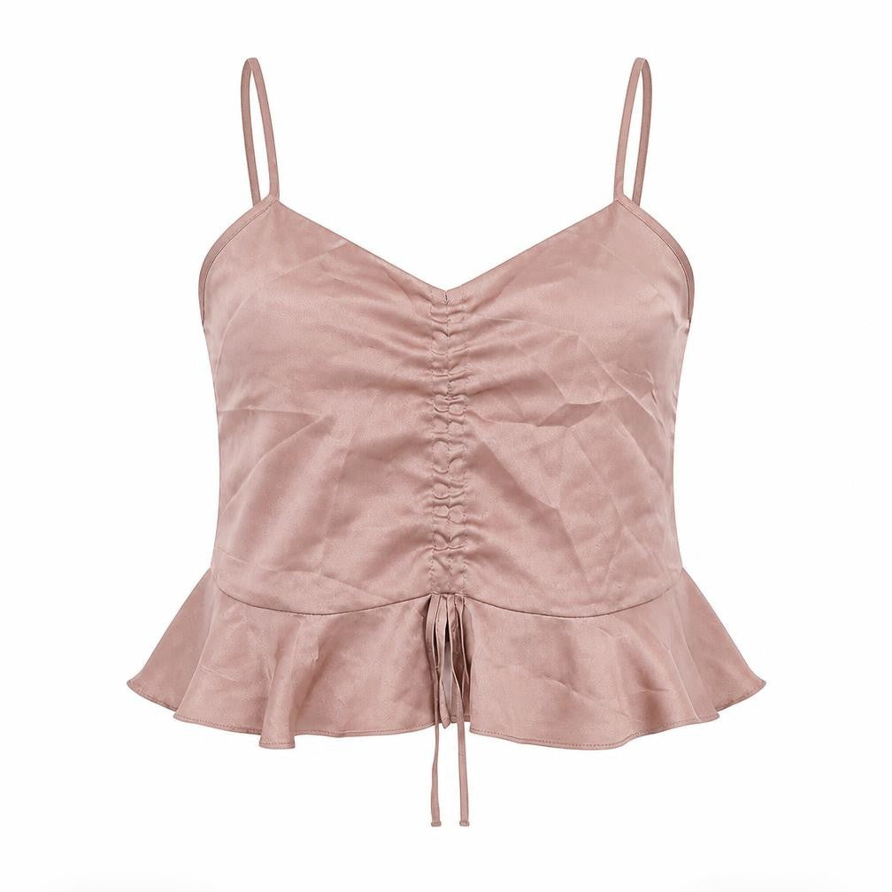 Womens UK Size 8 Topshop Pink Camisole Tank