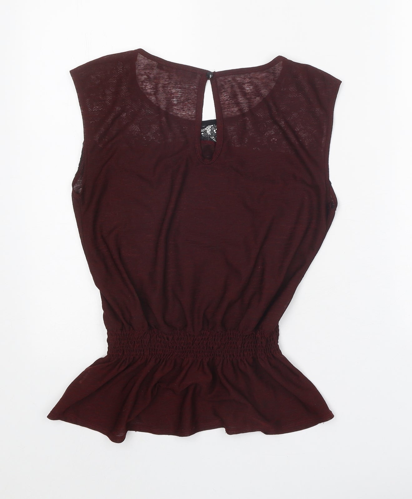 Womens UK Size 8 Atmosphere Brown Basic Tank