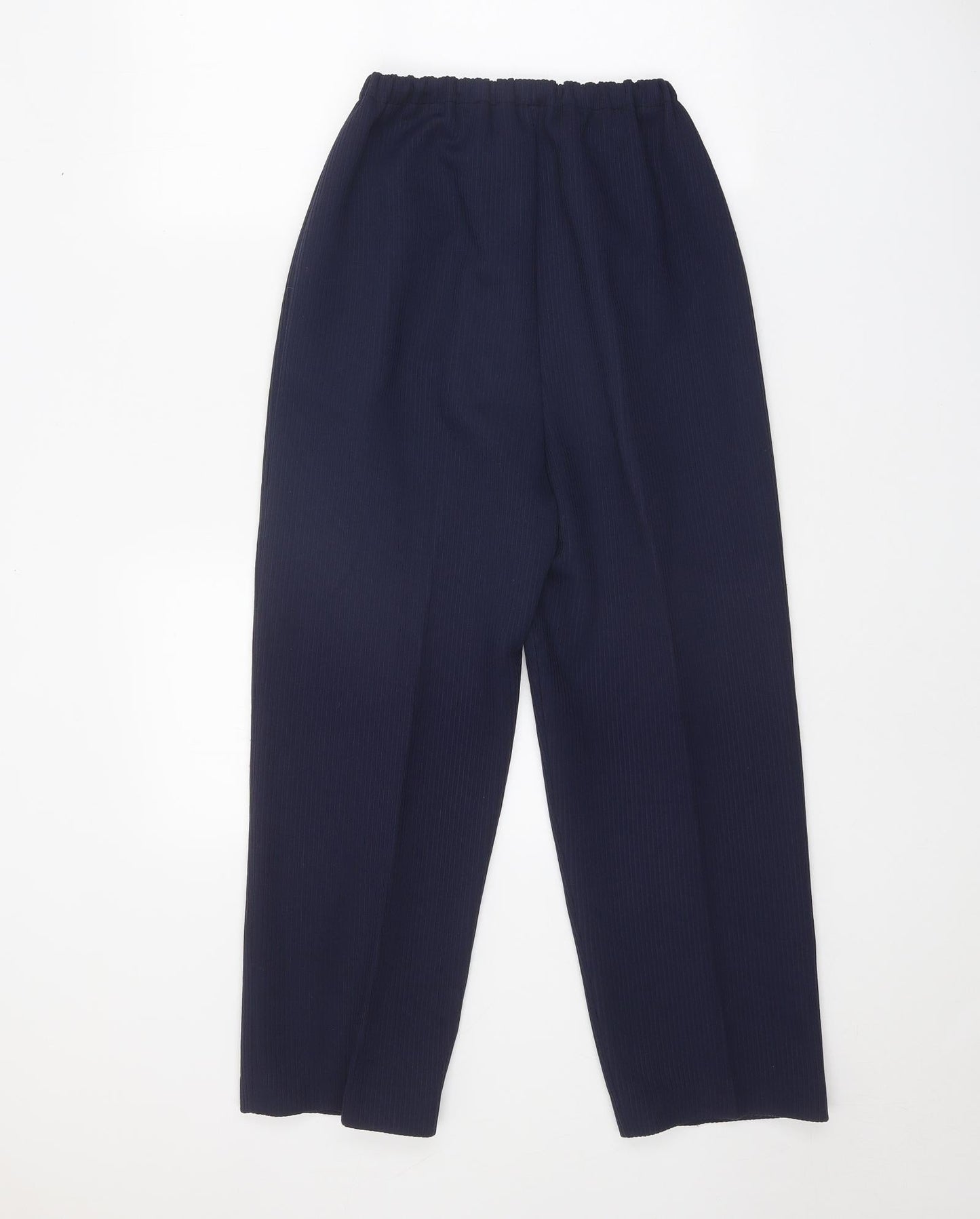 Womens UK Size 14 Preworn Regular Fit  Blue Trousers