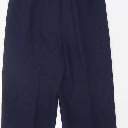 Womens UK Size 14 Preworn Regular Fit  Blue Trousers