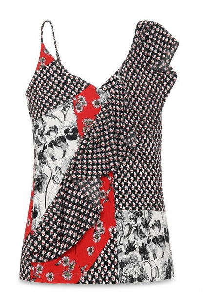 Womens UK Size 12 NEXT Red Basic Tank
