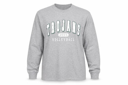 Mens UK Size S JERZEES Grey Pullover Sweatshirt
