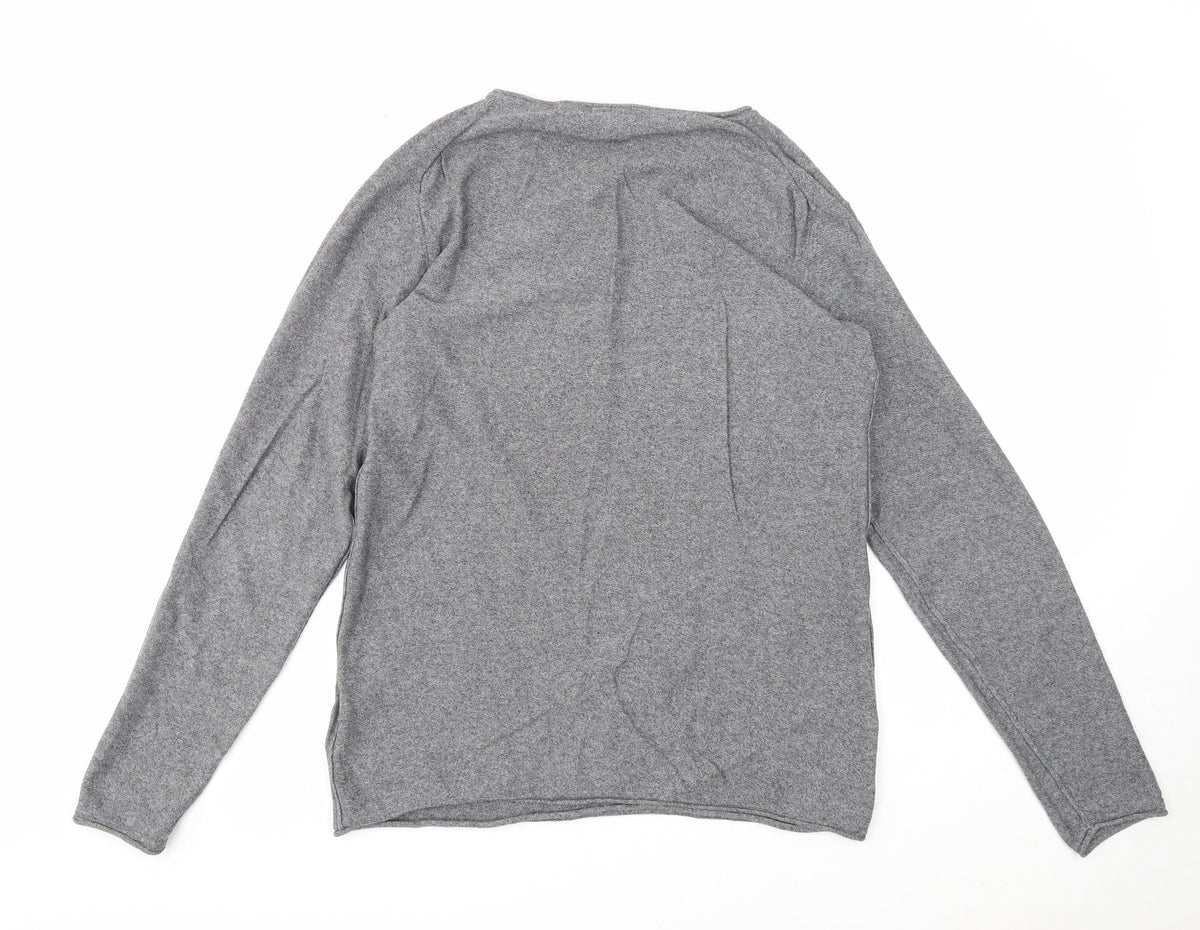 Womens UK Size M H&M Grey Pullover Jumper