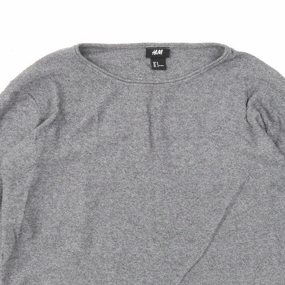 Womens UK Size M H&M Grey Pullover Jumper