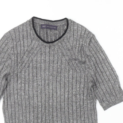 Womens UK Size 10 Marks and Spencer Black Pullover Jumper