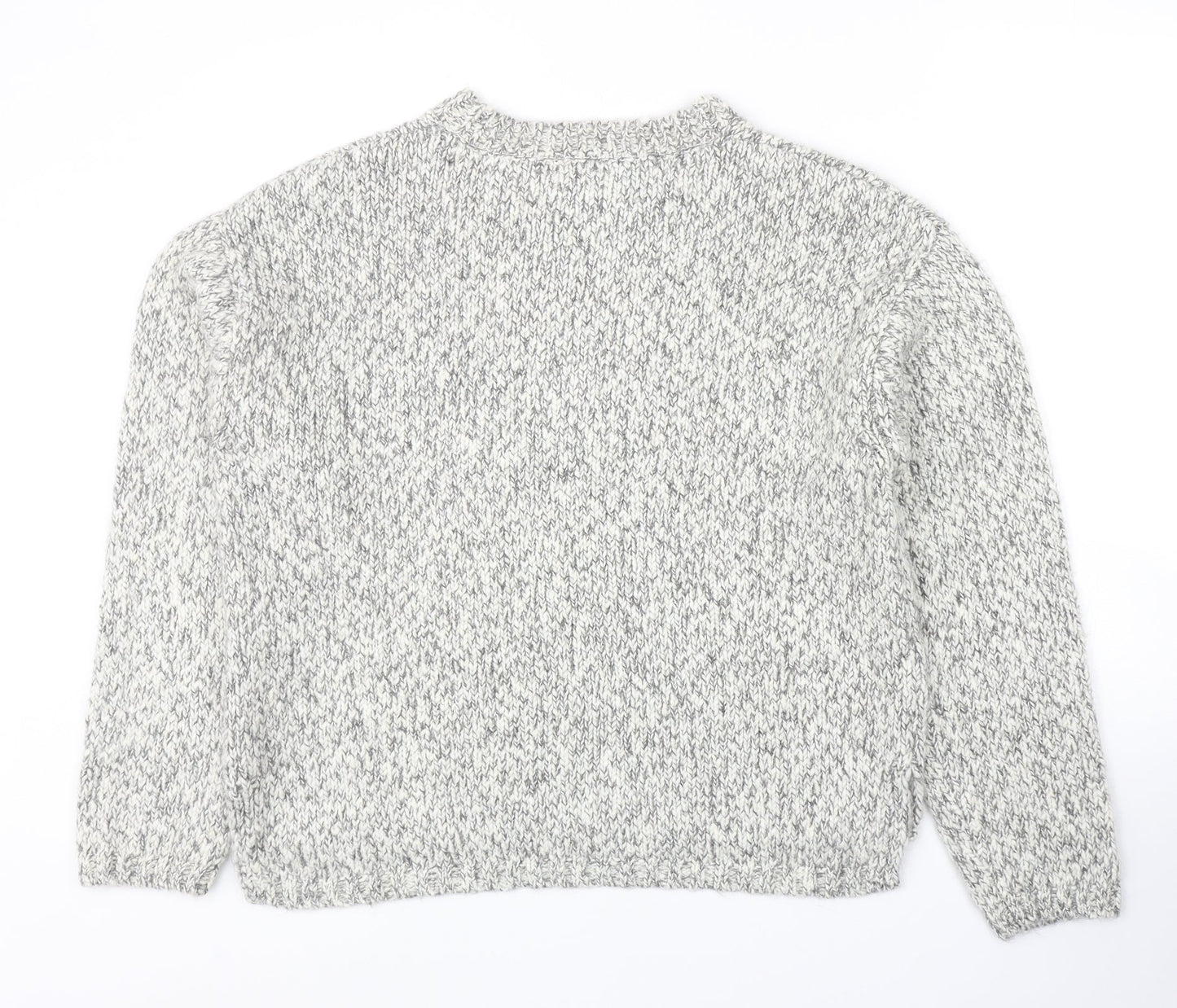 Womens UK Size M Marks and Spencer Grey Pullover Jumper