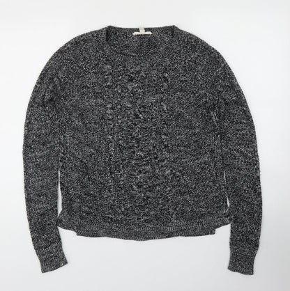 Womens UK Size XS Esprit Black Pullover Jumper