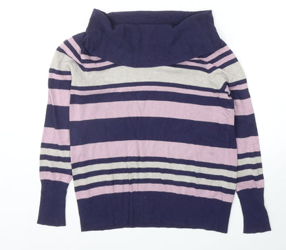 Womens UK Size 16 Marks and Spencer Purple Pullover Jumper