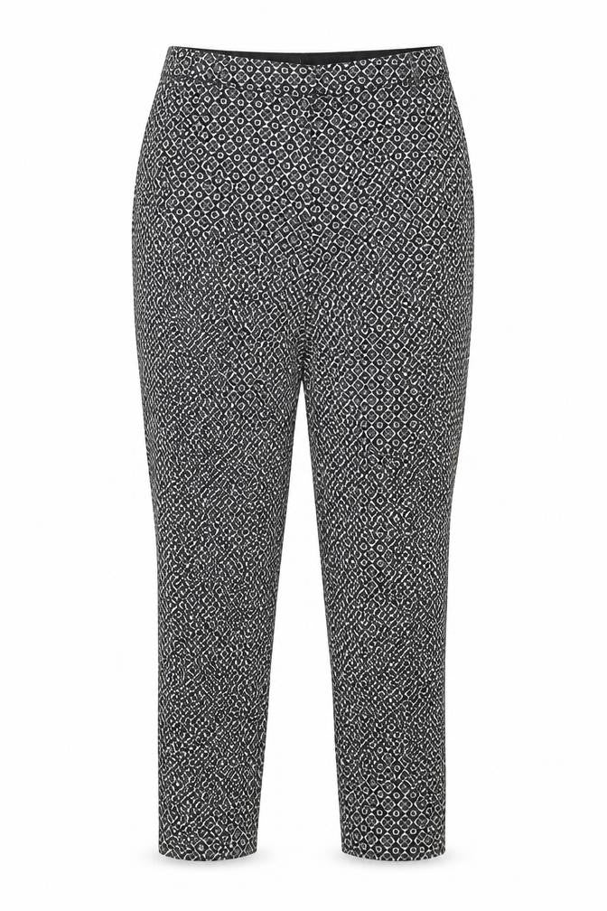 Womens UK Size 10 Oasis Regular Fit  Black Trousers