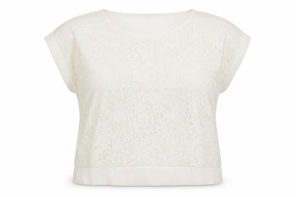 Womens UK Size XL Oasis Ivory Basic Blouse