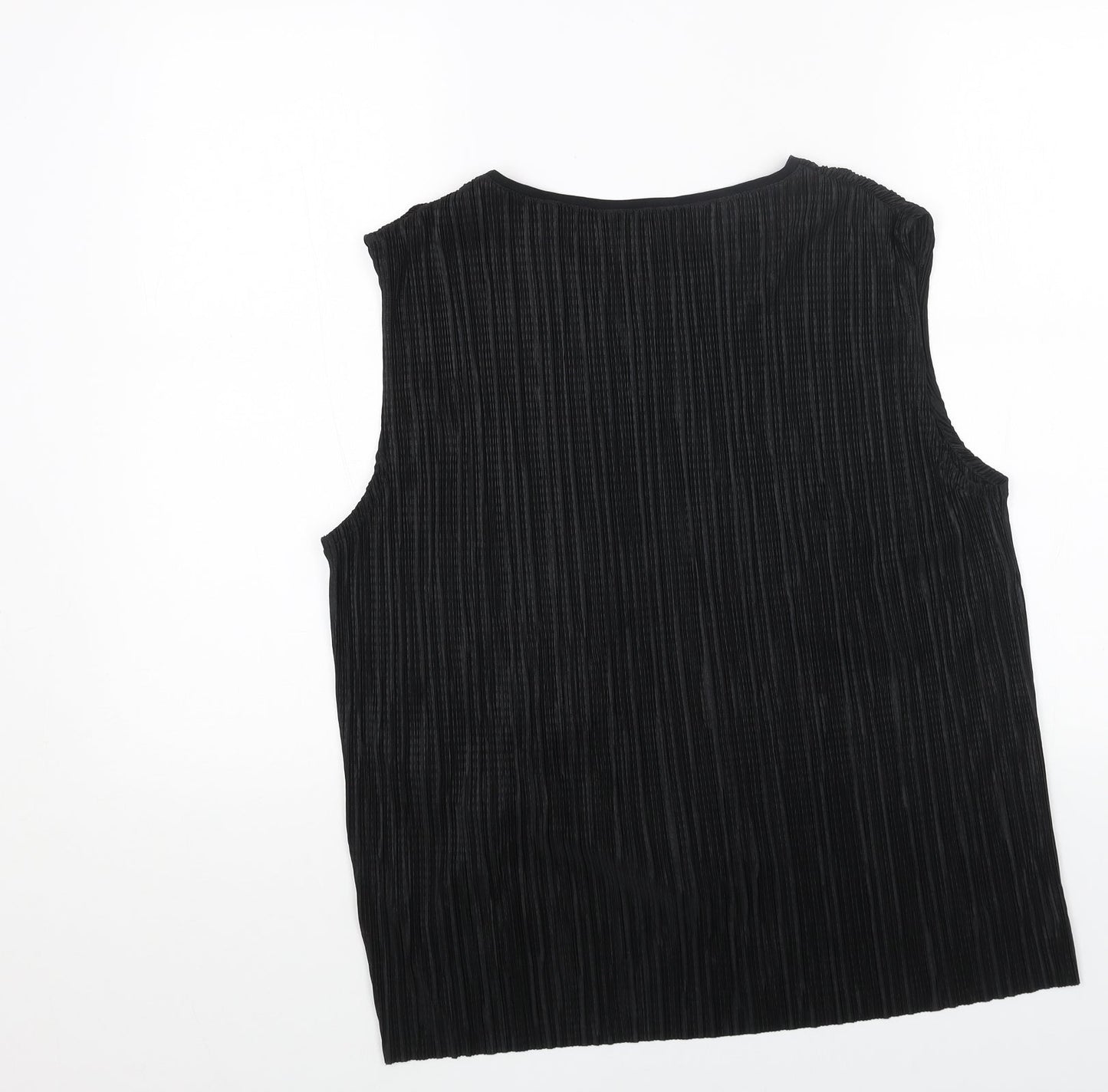 Womens UK Size 10 Jack Wills Black Basic Tank