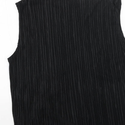 Womens UK Size 10 Jack Wills Black Basic Tank
