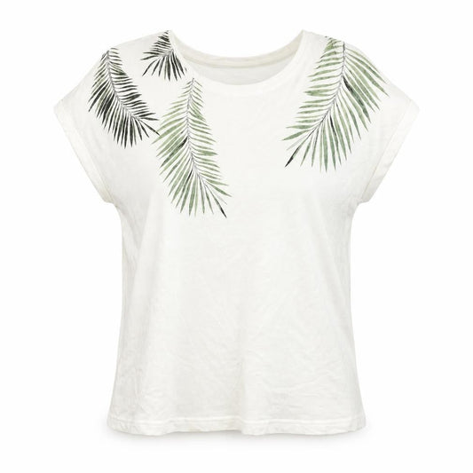 Womens UK Size M b.young White Basic T-Shirt