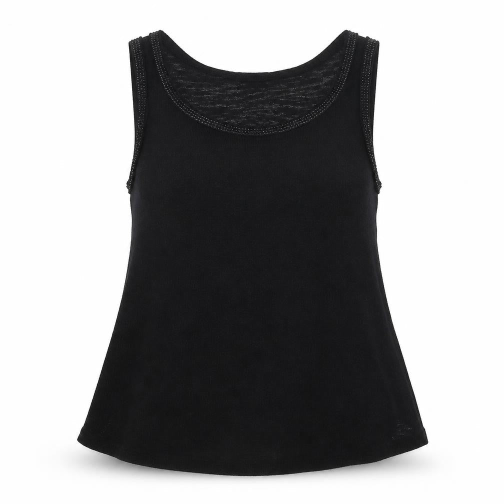Womens UK Size 6 NEXT Black Basic Tank