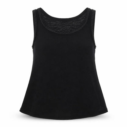 Womens UK Size 6 NEXT Black Basic Tank