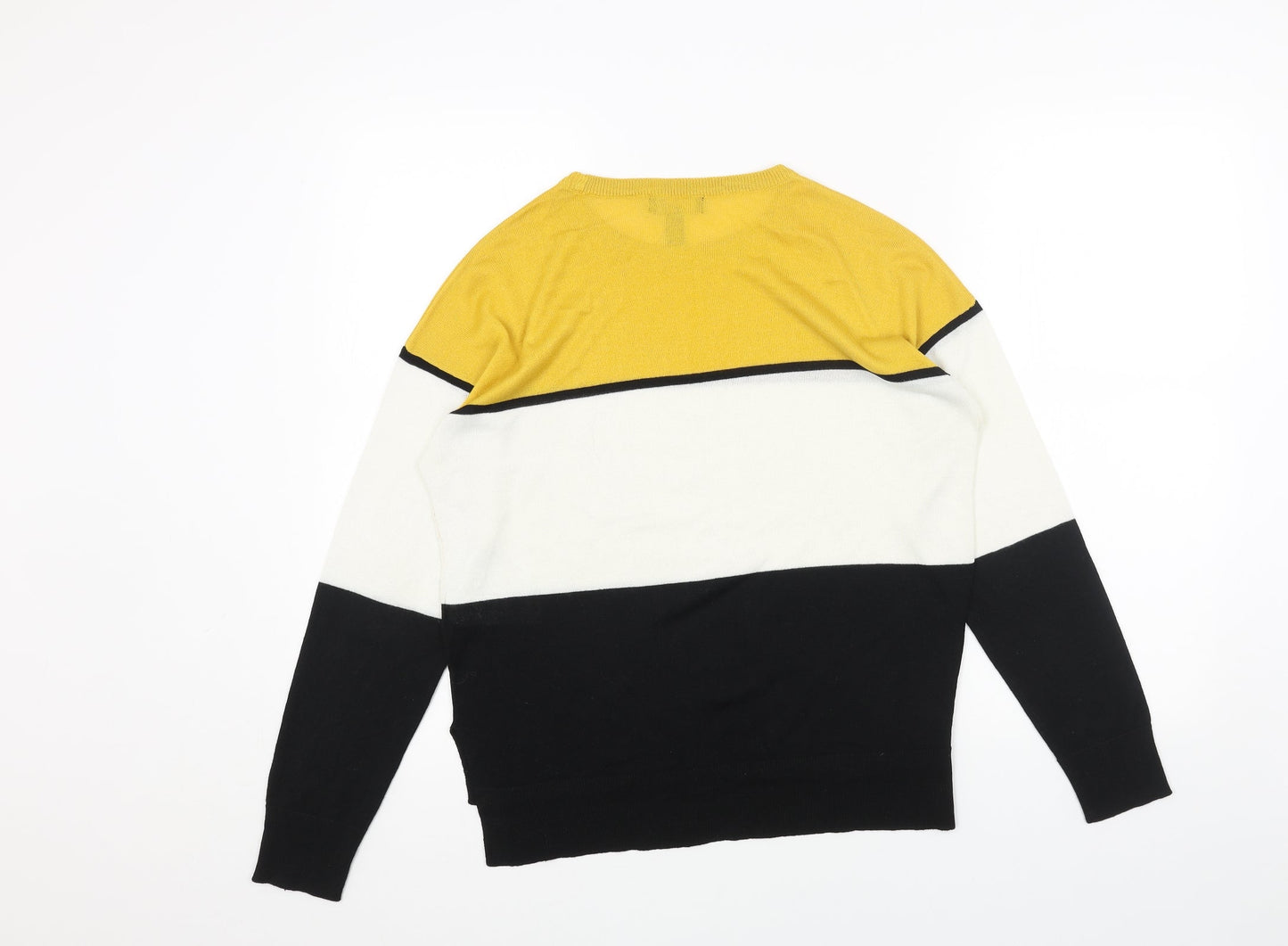 Womens UK Size S New Look Black Pullover Jumper
