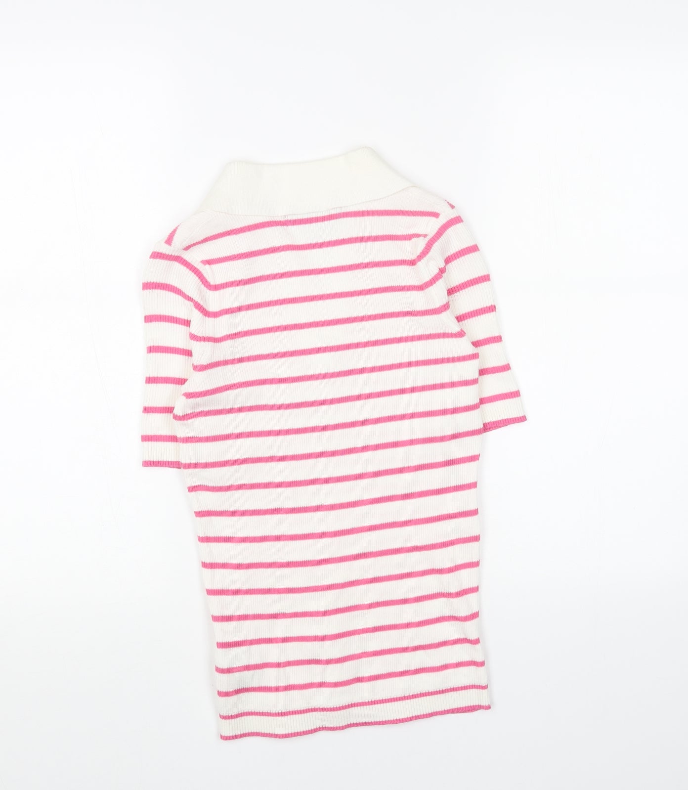 Womens UK Size S Marks and Spencer Pink Pullover Jumper