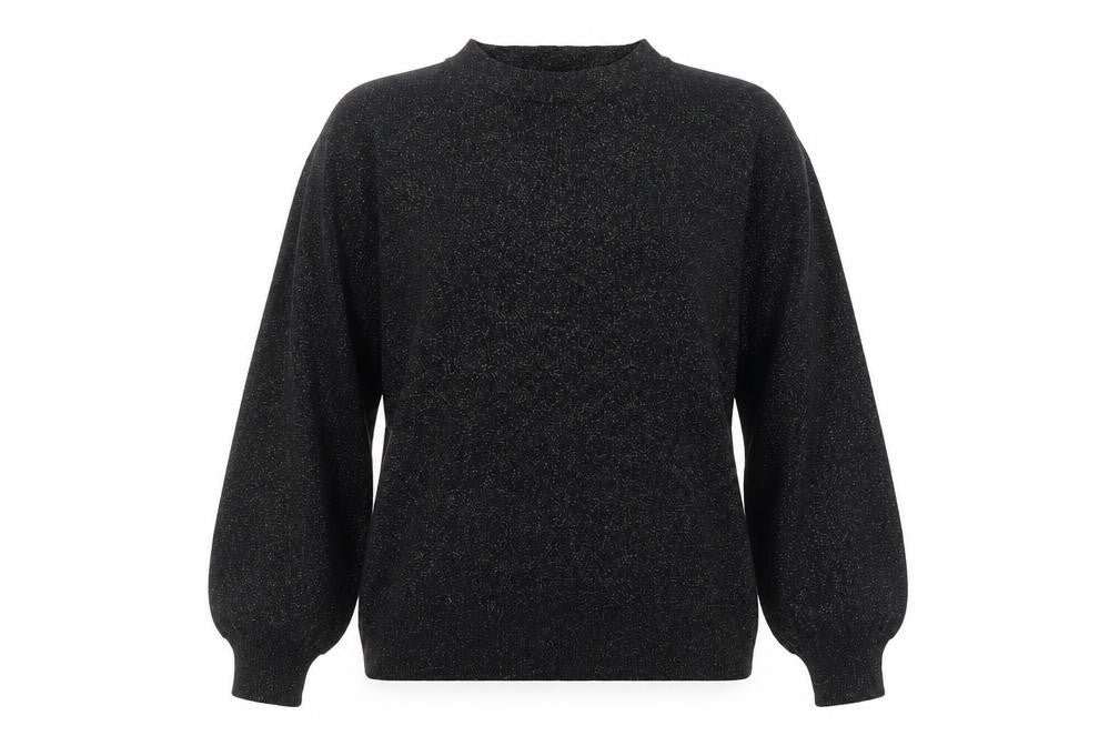 Womens UK Size M Marks and Spencer Black Pullover Jumper