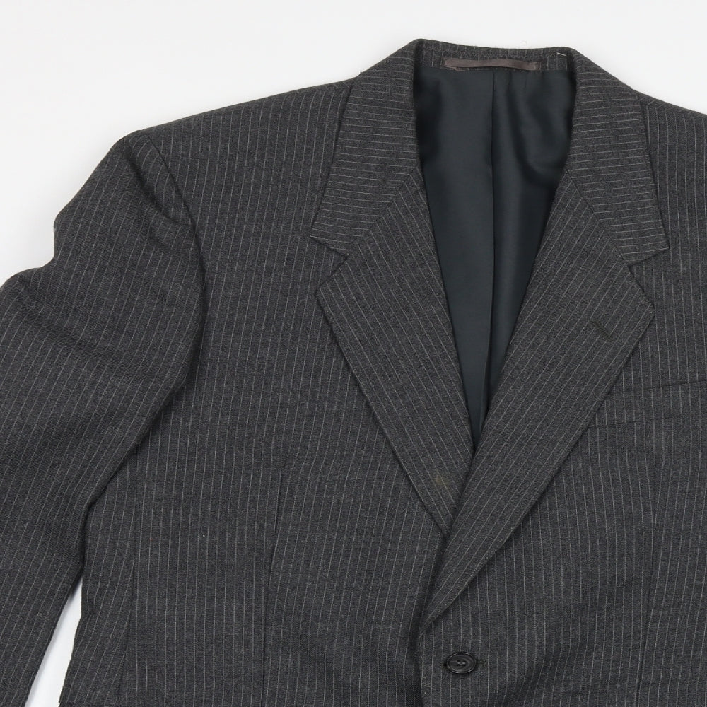 Mens UK Size 40 Canada Regular Grey Suit Jacket