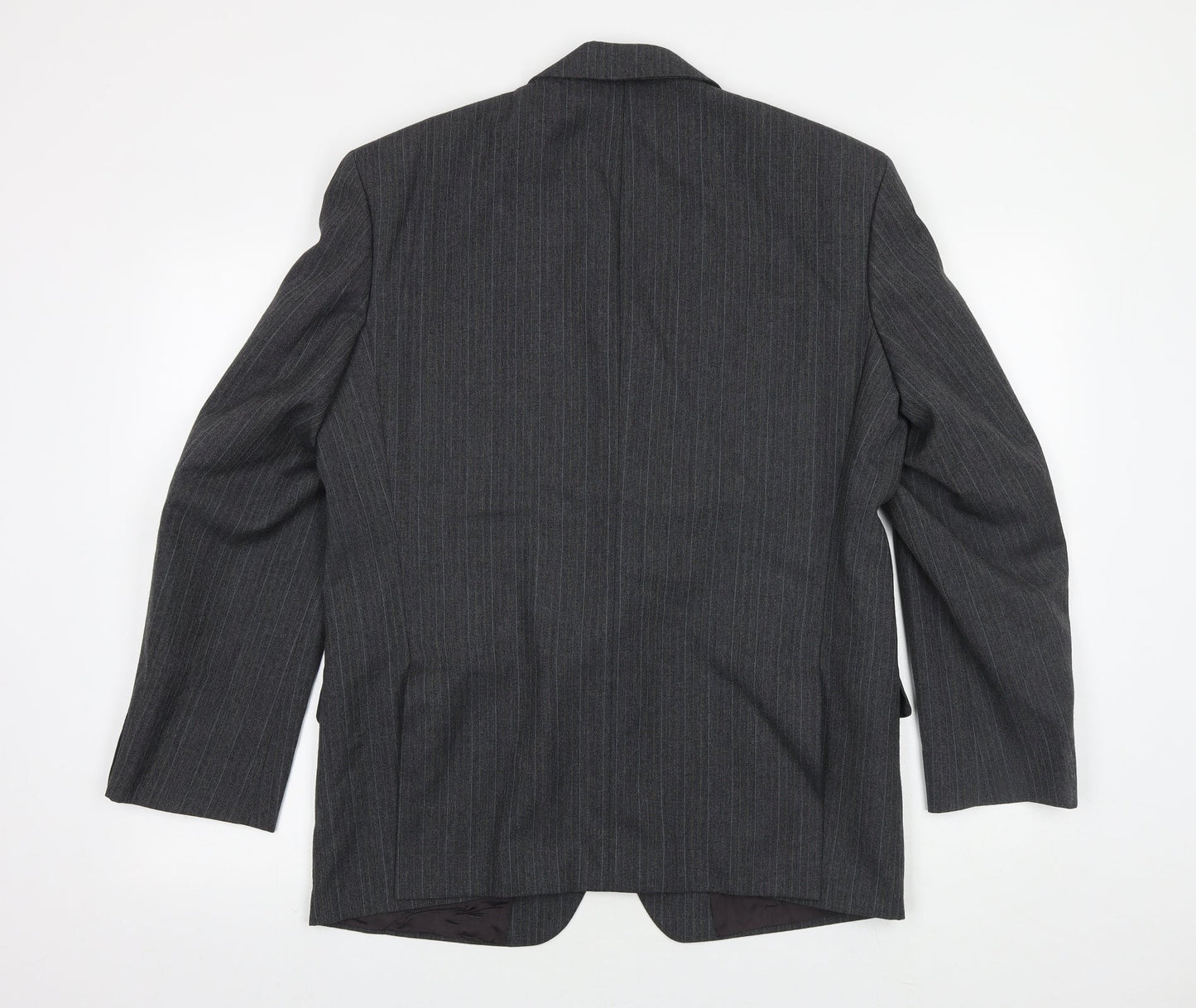Mens UK Size 40 St Michaels Regular Grey Suit Jacket
