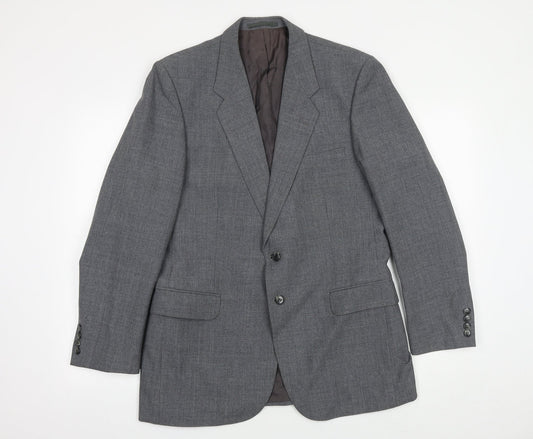 Mens UK Size 40 St Michael Regular Grey Suit Jacket