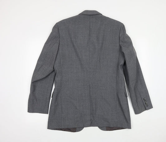 Mens UK Size 40 St Michael Regular Grey Suit Jacket