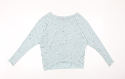 Womens UK Size 10 Topshop Blue Pullover Jumper