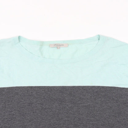Womens UK Size L Great Plains Multicoloured Basic T-Shirt