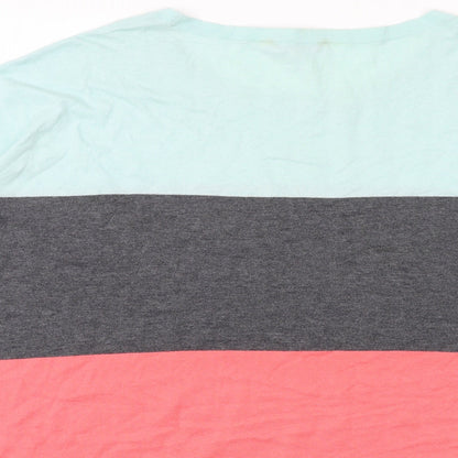 Womens UK Size L Great Plains Multicoloured Basic T-Shirt